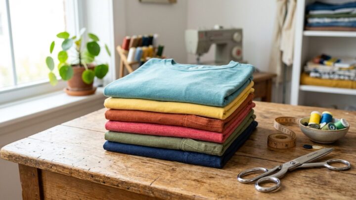 Sådan upcycler du gamle t-shirts til praktiske tygepuder